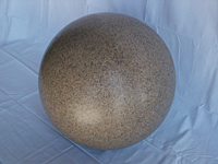 hard solid large pom plastic ball